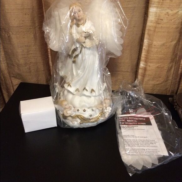 NIB NWT Christmas International Musical Lite Angel - Picture 5 of 8